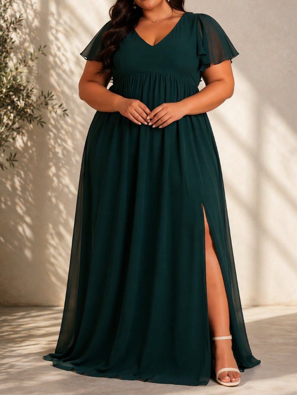 Hannah Dress - Birdy Grey
